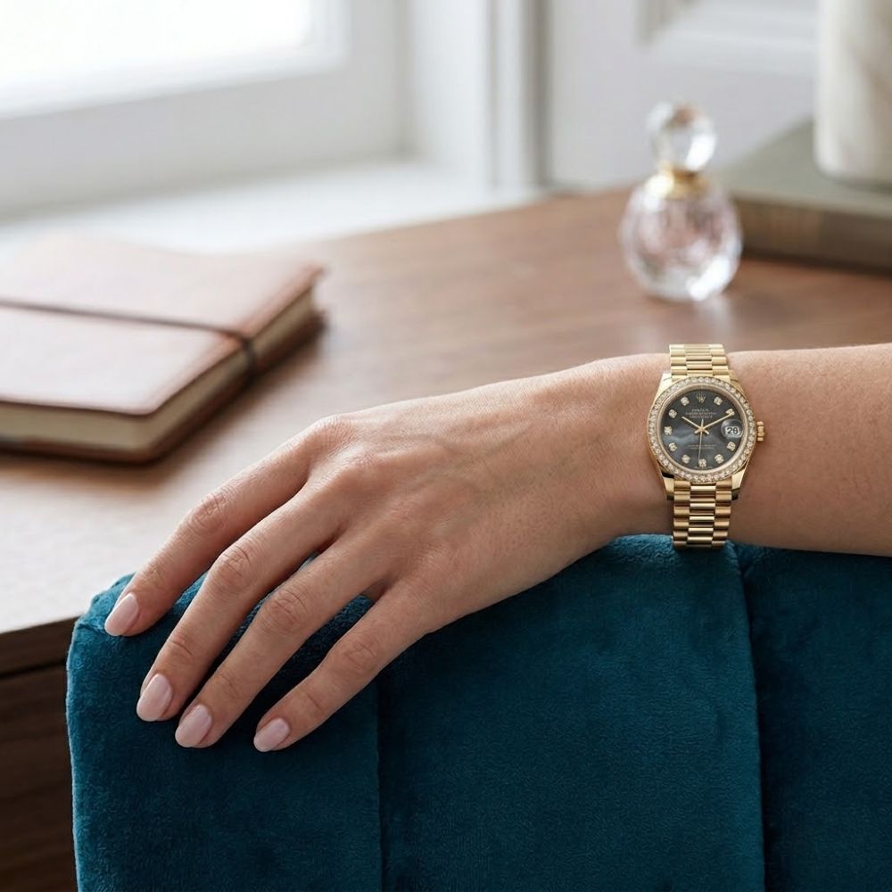 Rolex Lady Datejust 28 Oyster Oystersteel Yellow Gold And Black 28Mm - Image 11