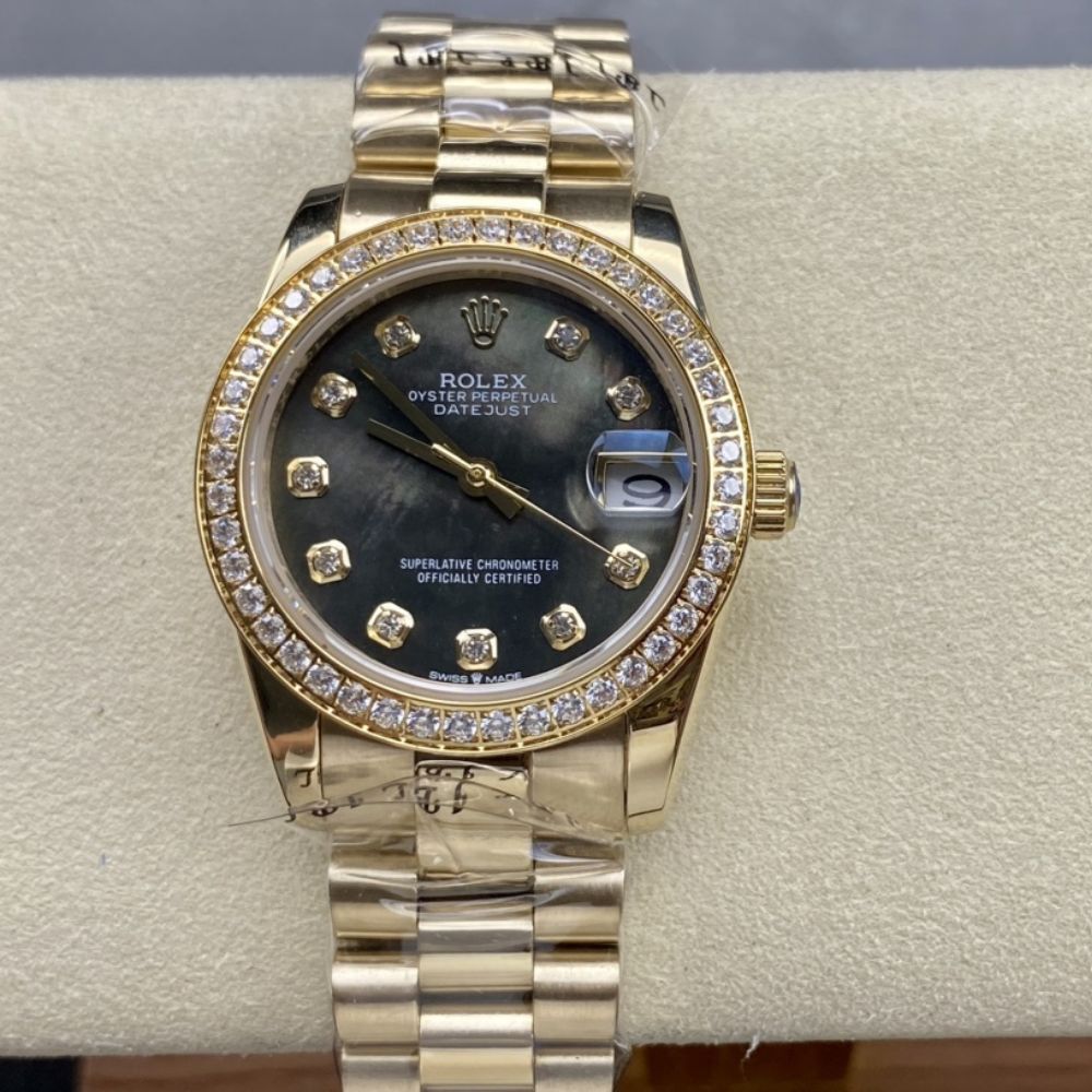 Rolex Lady Datejust 28 Oyster Oystersteel Yellow Gold And Black 28Mm - Image 4