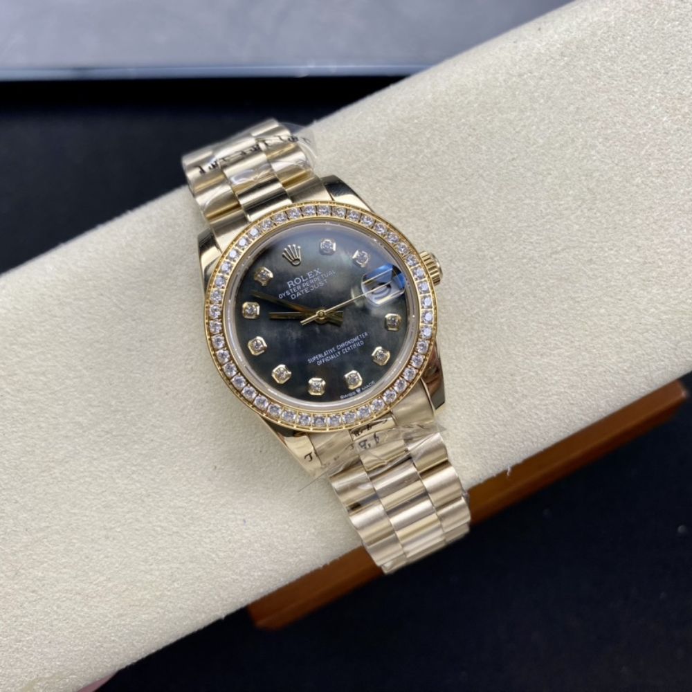 Rolex Lady Datejust 28 Oyster Oystersteel Yellow Gold And Black 28Mm - Image 3
