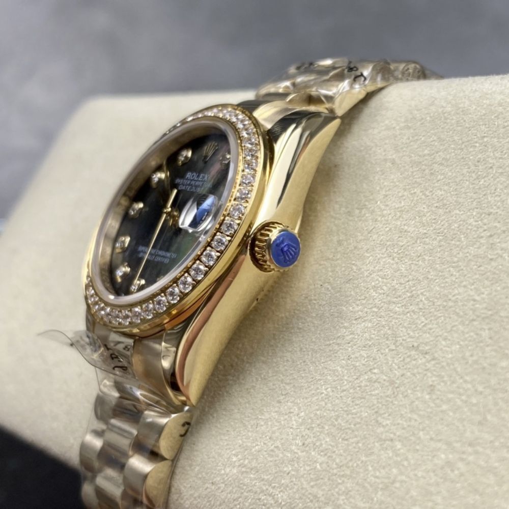 Rolex Lady Datejust 28 Oyster Oystersteel Yellow Gold And Black 28Mm - Image 7