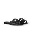 Louis Vuitton LV Isola Leather Flat Mule Black 1Abp0E