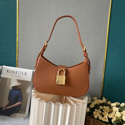 Alternative view of Louis Vuitton Low Key Leather Shoulder Bag Brown 25Cm M24885