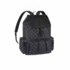 Louis Vuitton Monogram Eclipse Trio Backpack Black 45Cm