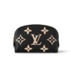 Louis Vuitton Cosmetic Pouch PM Monogram Empreinte Black 17Cm M59086