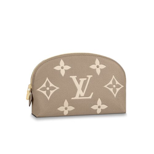Louis Vuitton Cosmetic Pouch PM Monogram Empreinte Creme 17Cm M45951