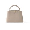 Louis Vuitton Capucines BB Leather Handbag Beige 27Cm M94634