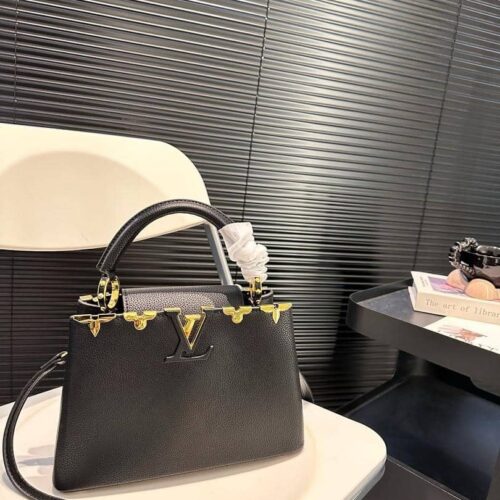 Alternative view of Louis Vuitton Capucines BB Bag Black 27Cm M54663