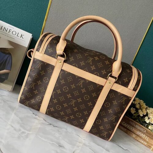 Alternative view of Louis Vuitton Dog Bag Monogram Canvas Brown 46Cm M45662