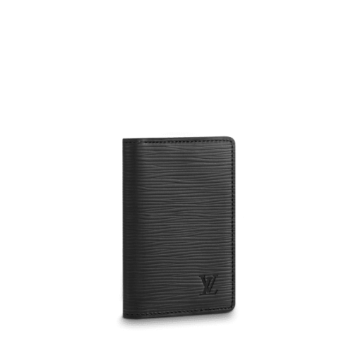 Louis Vuitton Pocket Organizer Epi Leather Black 11Cm M60642