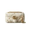 Gucci GG Marmont Small Matelasse Leather Shoulder Bag White 23Cm 443497 Aacpg 9206