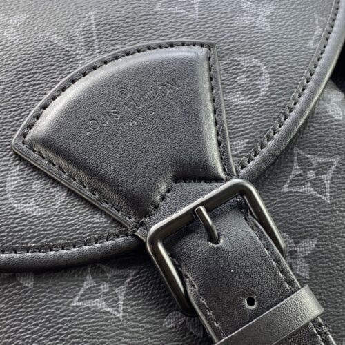 Alternative view of Louis Vuitton Montsouris Monogram Eclipse Backpack Black 40Cm M46683