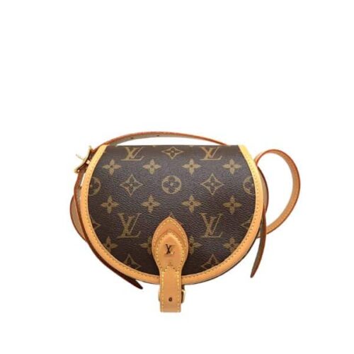Louis Vuitton Tambourine Monogram Canvas Shoulder Bag Brown 18Cm M44860