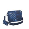 Louis Vuitton Trio Messenger Crossbody Bag Ink Watercolor 25Cm M57840