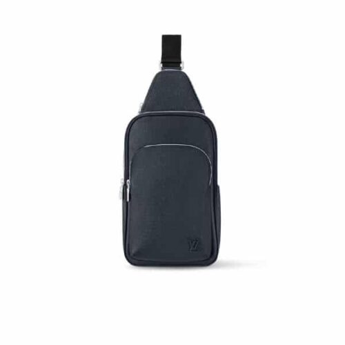 Louis Vuitton Avenue Slingbag Taiga Black 31Cm M30863