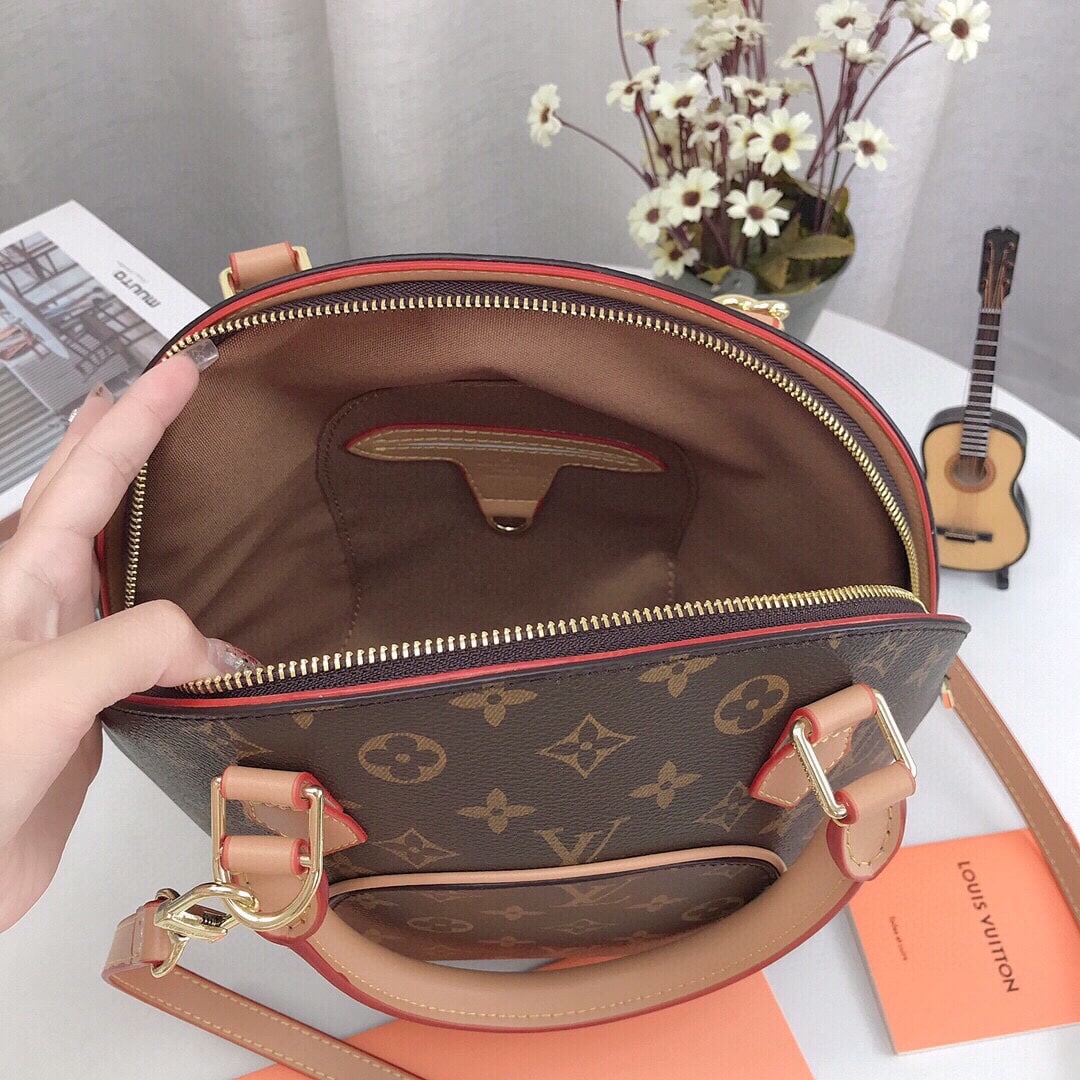 Louis Vuitton Ellipse PM Monogram Canvas Handle Bag Brown 28Cm M46196 - Image 3