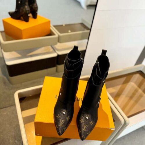 Alternative view of Louis Vuitton Trinity Boot Monogram And Black