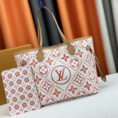 Alternative view of Louis Vuitton Neverfull Mm Autres Toiles Monogram Coral 31Cm M25317