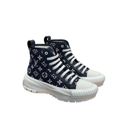 Louis Vuitton Squad Sneaker Monogram Black