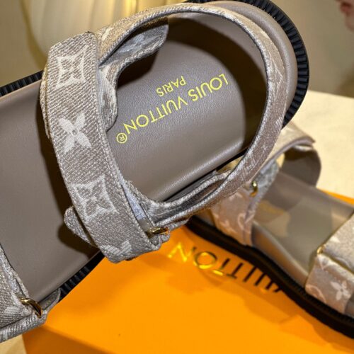 Alternative view of Louis Vuitton Lv Sunset Flat Comfort Sandals Beige 1Ac4Or