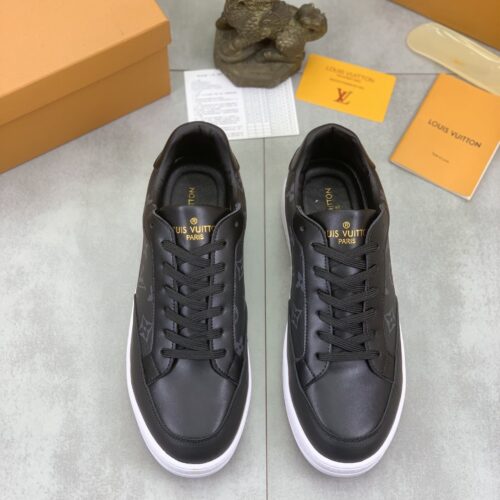 Alternative view of Louis Vuitton Monogram Eclipse Sneaker Black