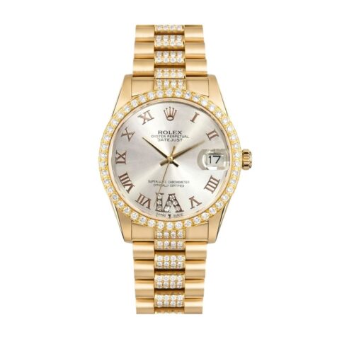 Rolex Datejust 31 Oyster Oystersteel Yellow Gold And Silver 31Mm
