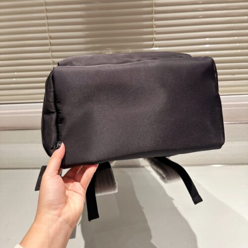 Alternative view of Prada Re Nylon And Saffiano Leather Backpack Black 43Cm 2Vz048 2Dmg F0002