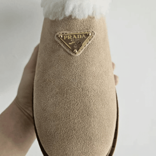 Alternative view of Prada Suede Mules Beige 1S715Nfzg50X0O