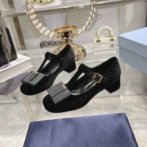 Alternative view of Prada Velvet Pumps Black 1I818N 068 F0002 F 035