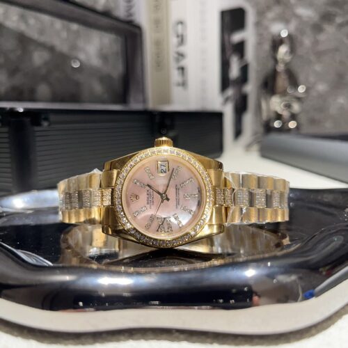 Alternative view of Rolex Datejust 31 Oyster Oystersteel Yellow Gold And Light Pink 31Mm