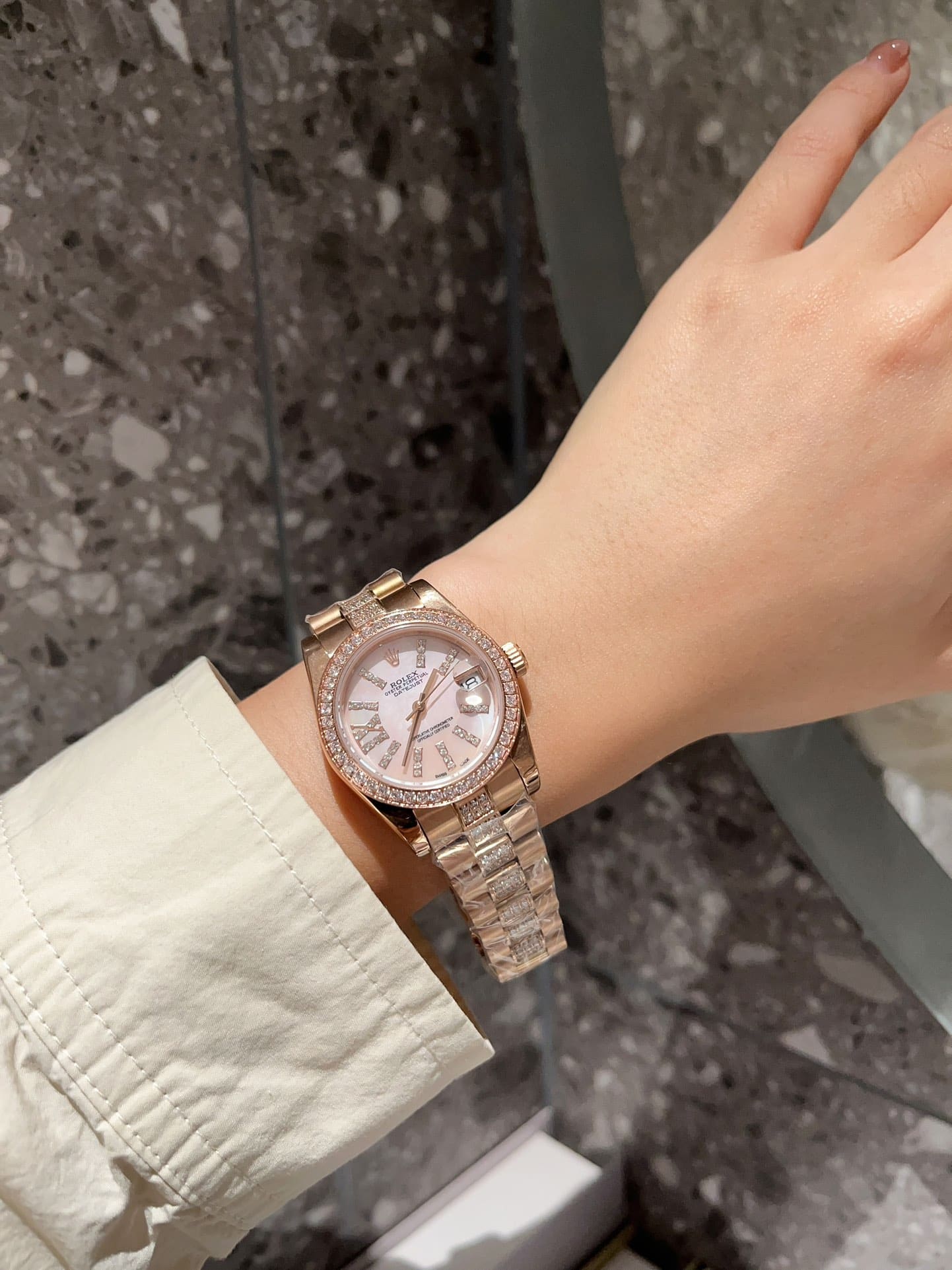 Rolex Datejust 31 Oyster Oystersteel Everose Gold And Light Pink 31Mm - Image 3