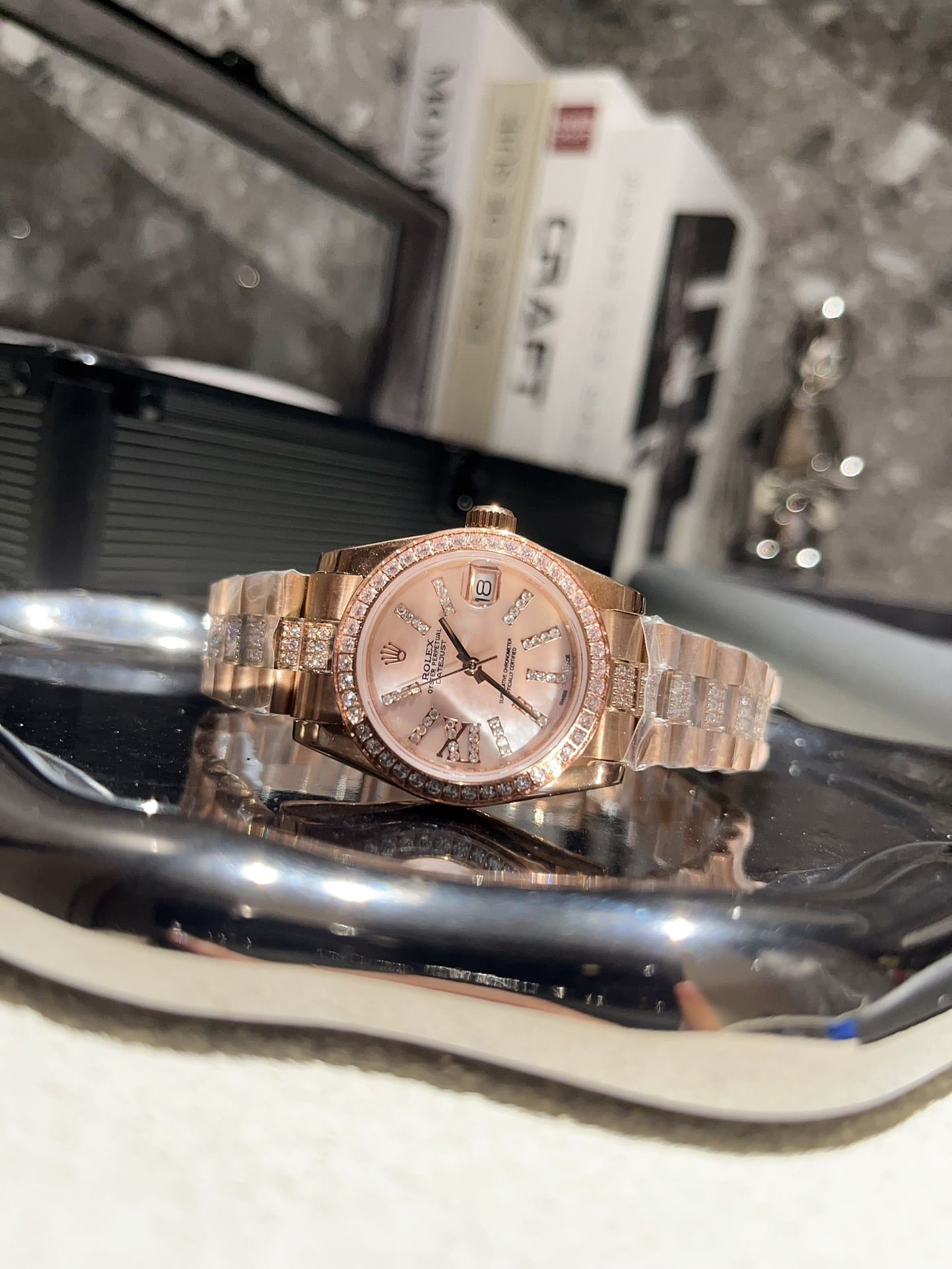 Rolex Datejust 31 Oyster Oystersteel Everose Gold And Light Pink 31Mm - Image 2