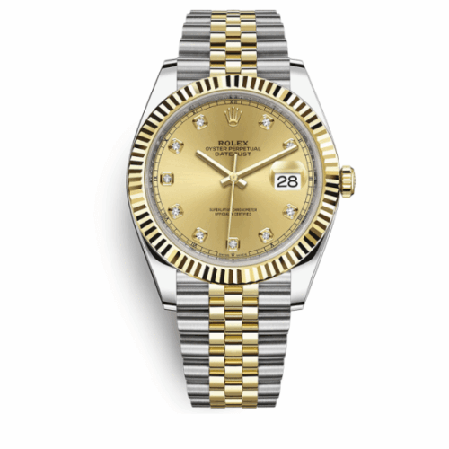 Rolex Datejust 41 Oyster Oystersteel Yellow Gold And Yellow 41Mm 126333 0012