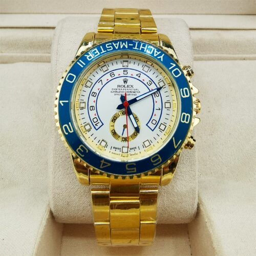 Alternative view of Rolex Yacht Master II Oyster Oystersteel Yellow Gold And White 44Mm 116688 0002