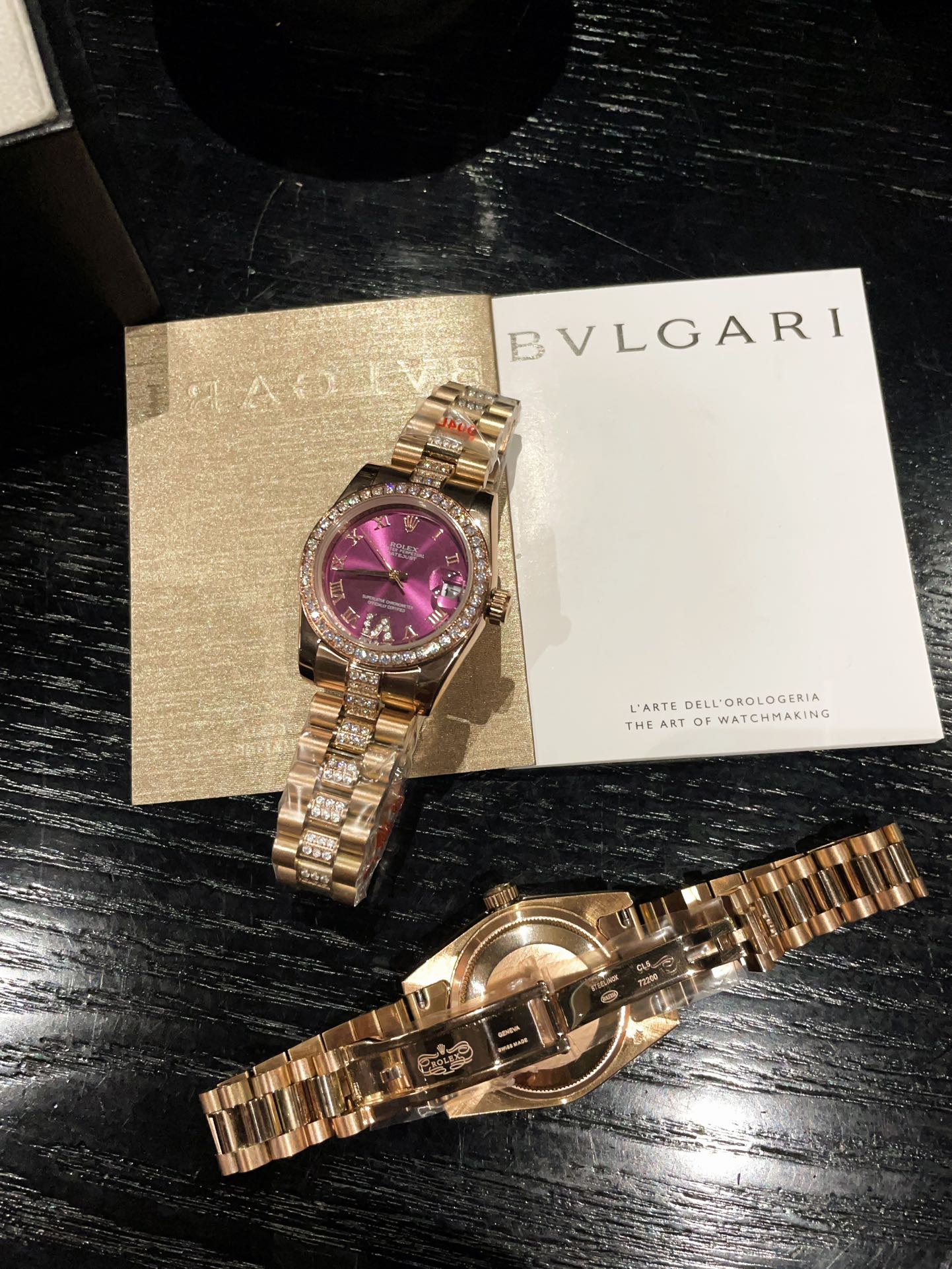 Rolex Datejust 31 Oyster Oystersteel Yellow Gold And Ice Purple 31Mm - Image 4