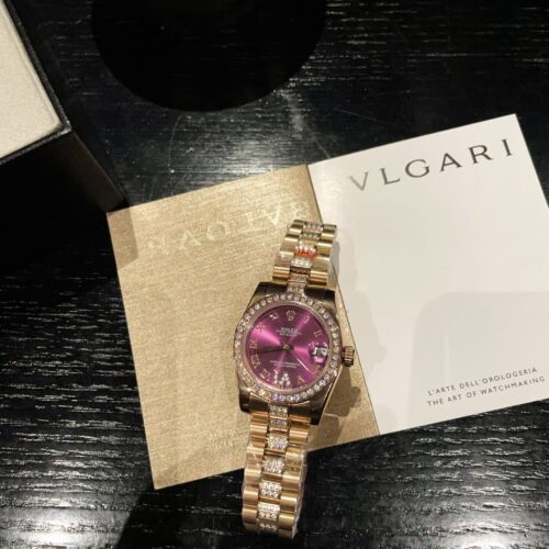 Alternative view of Rolex Datejust 31 Oyster Oystersteel Yellow Gold And Ice Purple 31Mm