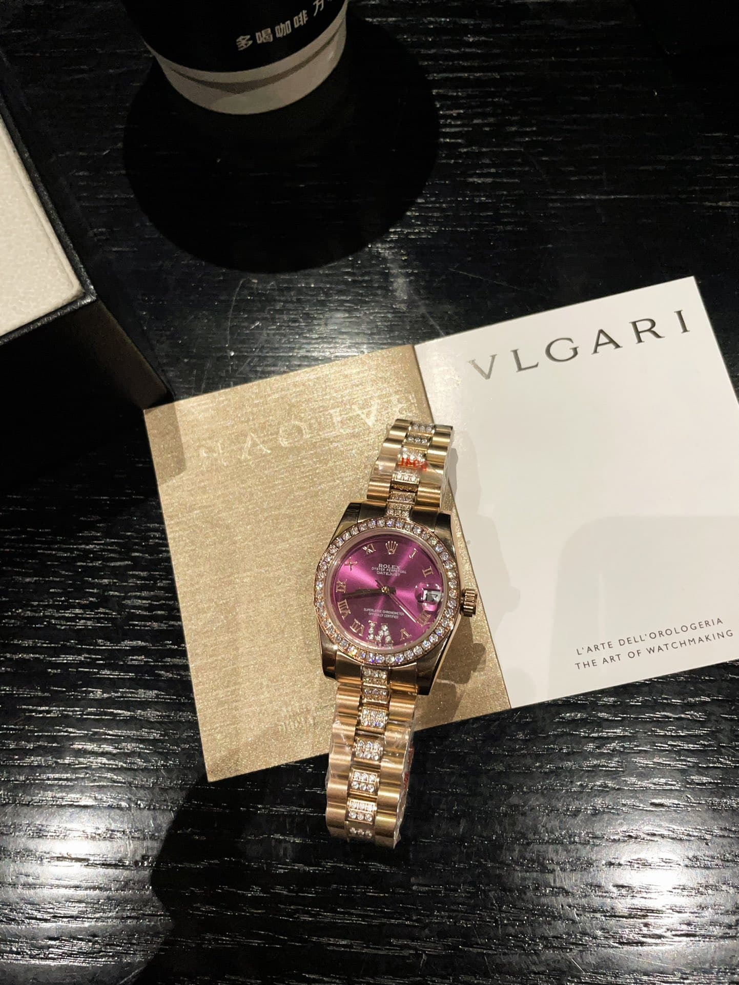 Rolex Datejust 31 Oyster Oystersteel Yellow Gold And Ice Purple 31Mm - Image 2