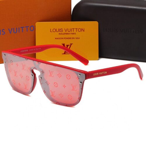 Alternative view of Louis Vuitton Waimea Sonnenbrille Pink Monogram Sunglasses
