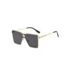Louis Vuitton Cyclone Metal Sunglasses Gold Hardware Black Z1700U