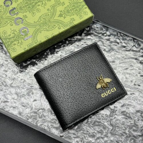 Alternative view of Gucci Animalier Leather Wallet Black 11cm 523664 Dj20t 1000