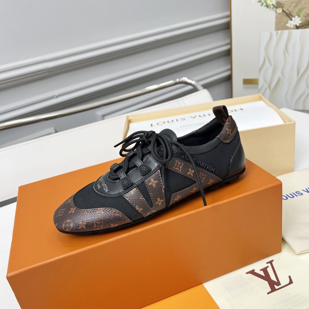 Louis Vuitton Monogram Canvas Sneakerina Black 1Ahndo - Image 3