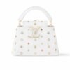Louis Vuitton X Takashi Murakami Capucines BB Monogram Multicolore Top Handle Bags White 27cm M14165