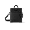 Louis Vuitton Nano Steamer Monogram Taurillon Crossbody Bag Black 18Cm M82772