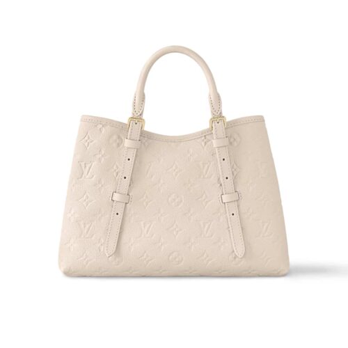 Louis Vuitton Babylone PM Monogram Empreinte Tote Bag Cream 30Cm M11394