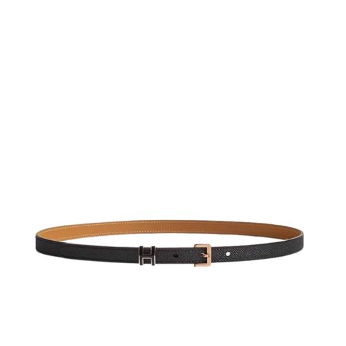 Hermes Pop H 15 Reversible Belt Black 15mm H081087CD89065