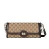 Gucci Luce Small GG Mongogram Canvas Shoulder Bag Beige And Dark Brown 27Cm 786027 FADAC 9762