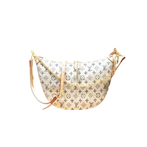 Louis Vuitton Loop Hobo Monogram Shoulder Bag Multicolor Beige 38Cm