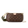 Louis Vuitton Multi Pochette Accessoires Monogram Canvas Crossbody Bag Khaki 24cm M44813
