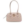Gucci GG Marmont Small Matelasse Leather Top Handle Bag Pink 25Cm