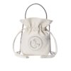 Gucci Blondie Mini Leather Bucket Bag White 19Cm 760313 Aacp7 9022