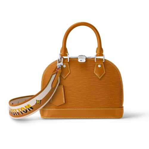 Louis Vuitton Alma BB Handbag Honey Brown 25Cm M57540